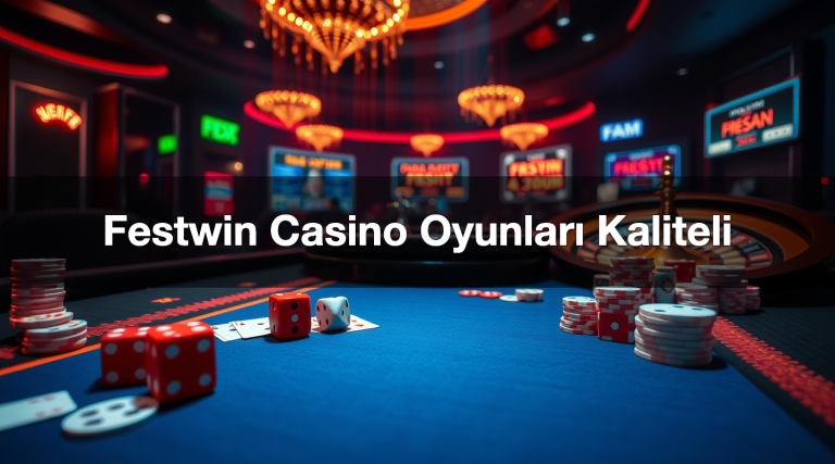 Festwin Casino Oyunları Kaliteli